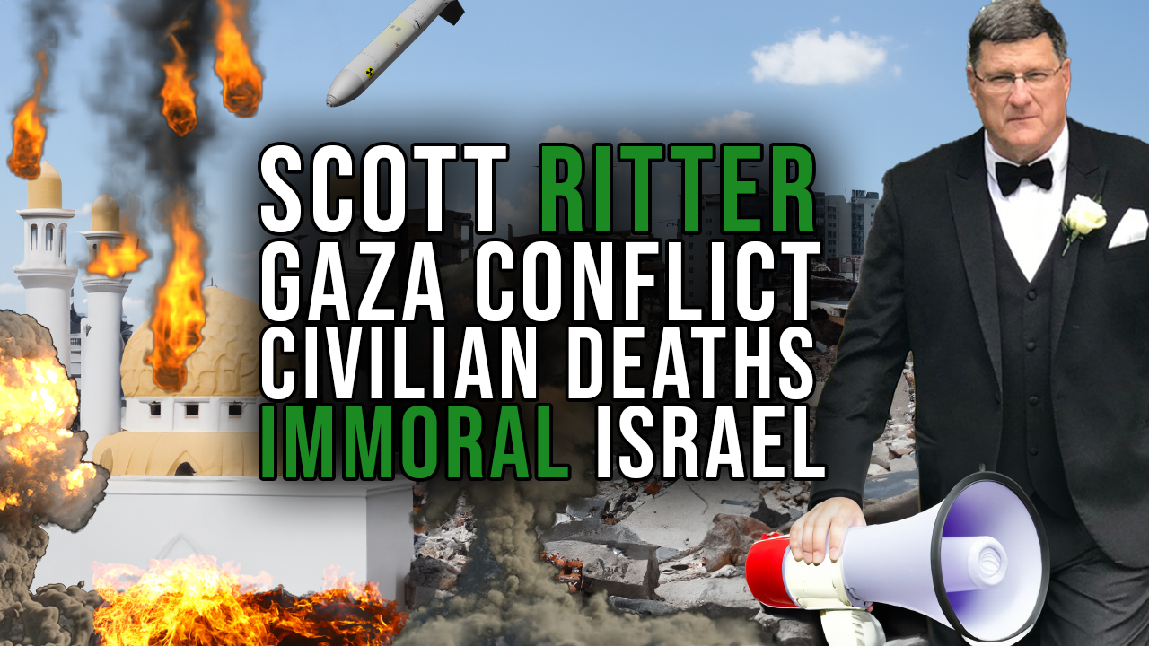 Scott Ritter On The Israel Vs. Palestinian Civilians War | ANC Report